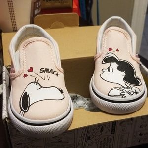 Van's Peanuts Classic Slip Ons